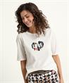Marc Cain T-Shirt Herz Strass